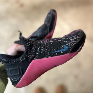 Black and Pink Nike Sneakers